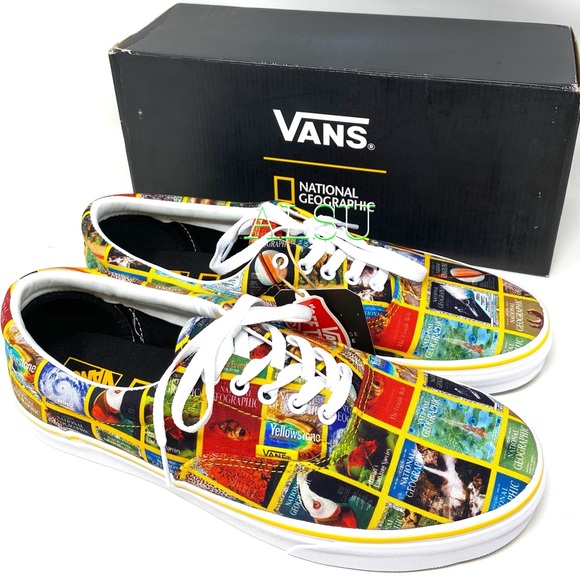 VANS National Geographic Collaboration Women's Era Red Nat Size 6.5 VN0A4U39WJZ - Picture 10 of 11